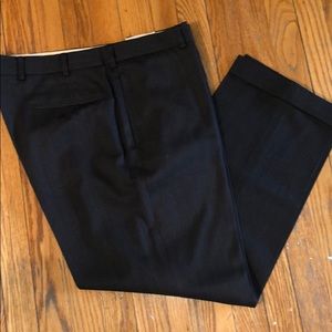 Brooks Brothers 37/30 Charcoal Cuffed Dress Pants